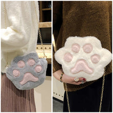 Load image into Gallery viewer, Cute Sling Bag Fluffy Cat Paw Design [SKU-AA006]