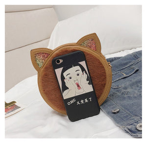 Cute Sling Bag Blink Cat Ear Design [SKU-AA005]