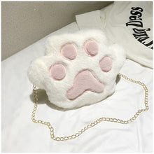 Load image into Gallery viewer, Cute Sling Bag Fluffy Cat Paw Design [SKU-AA006]
