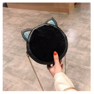 Cute Sling Bag Blink Cat Ear Design [SKU-AA005]